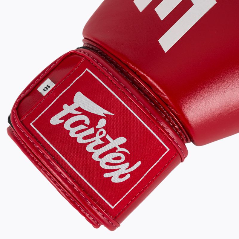 Боксерські рукавички Fairtex ONE X Fairtex червоні 6