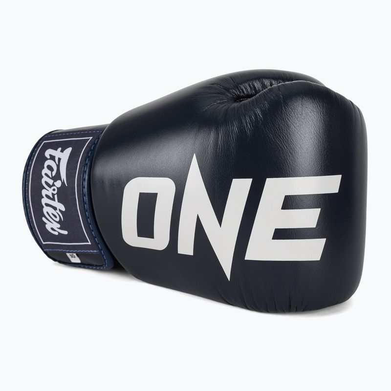 Боксерські рукавички Fairtex ONE X Fairtex сині 5