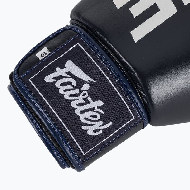 Боксерські рукавички Fairtex ONE X Fairtex сині 6