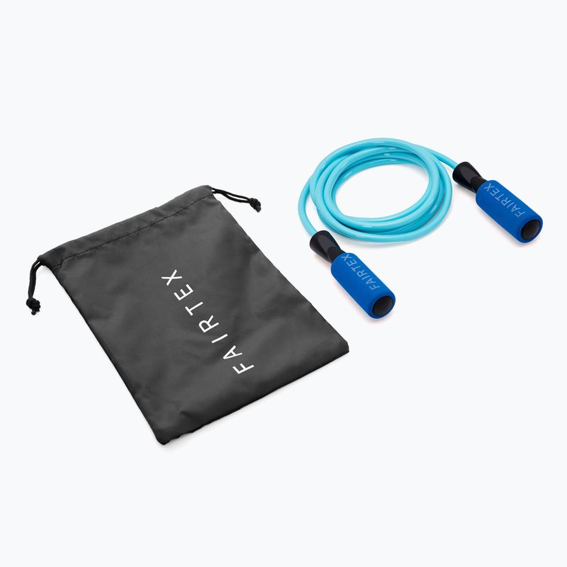 Скакалка для тренувань Fairtex Ball Bearing light blue 2