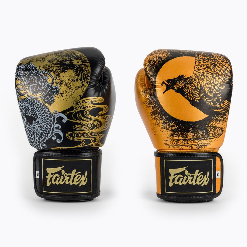 Боксерські рукавички Fairtex Harmony Six чорні 2