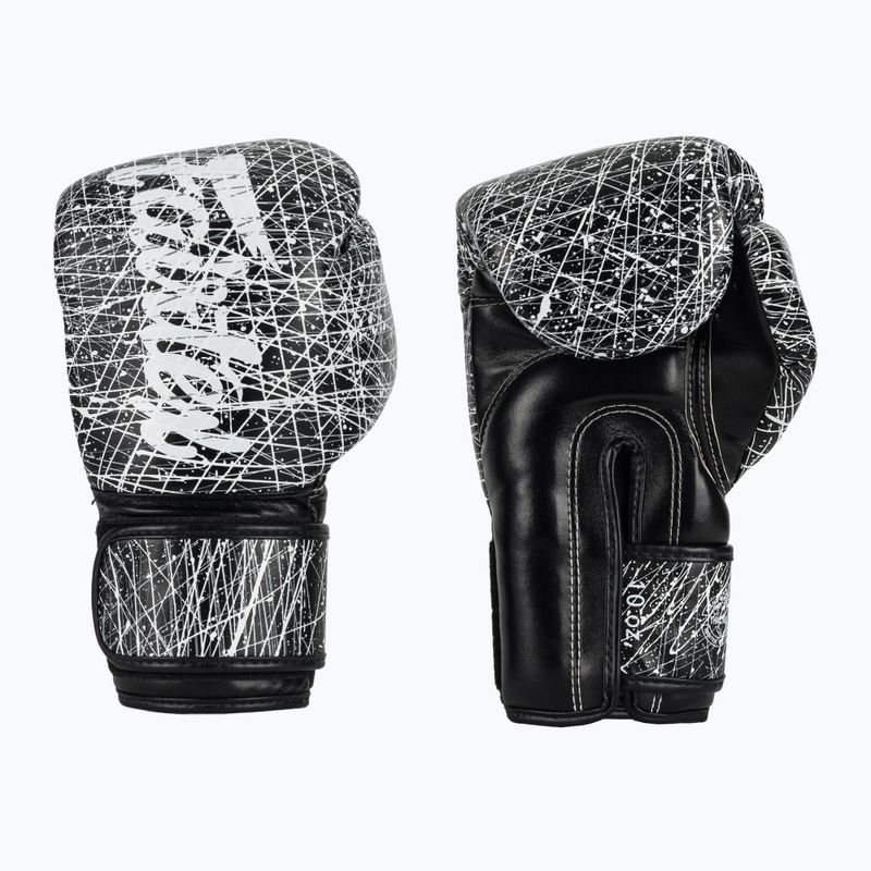 Рукавички Fairtex Microfibre Art Collections Рукавички художника чорні/білі