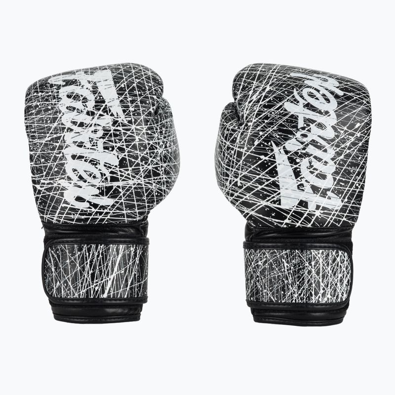 Рукавички Fairtex Microfibre Art Collections Рукавички художника чорні/білі 2
