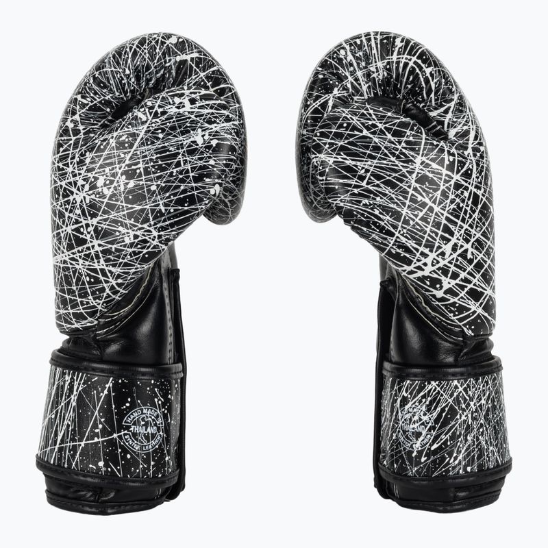 Рукавички Fairtex Microfibre Art Collections Рукавички художника чорні/білі 4