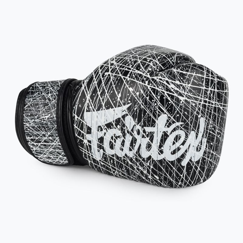 Рукавички Fairtex Microfibre Art Collections Рукавички художника чорні/білі 5