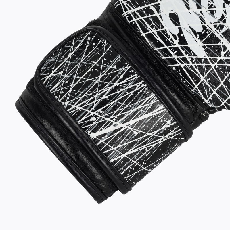 Рукавички Fairtex Microfibre Art Collections Рукавички художника чорні/білі 6
