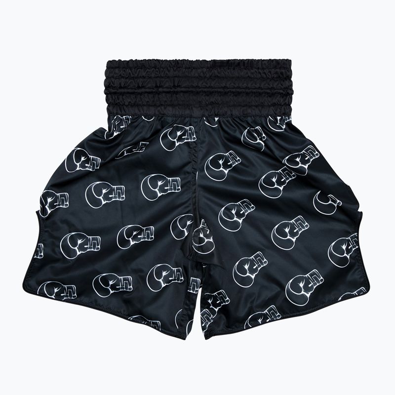 Шорти Fairtex Boxing Trunks шорти BT2006 'Motif' чорні 2