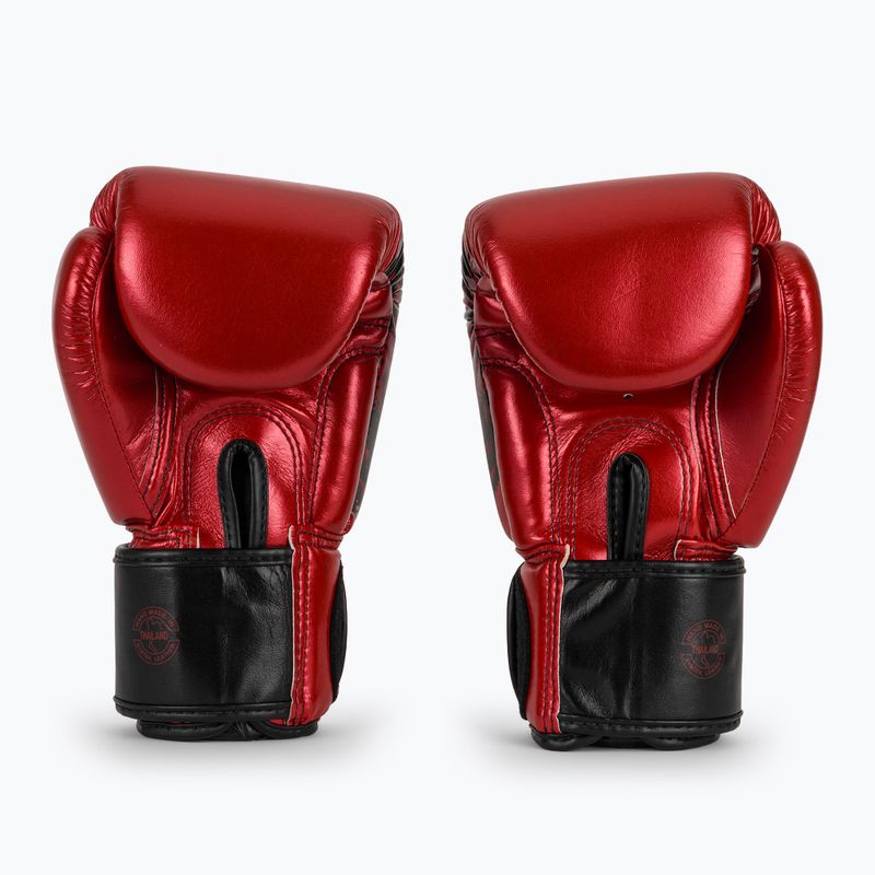 Боксерські рукавички Fairtex Golden Jubilee червоні 3
