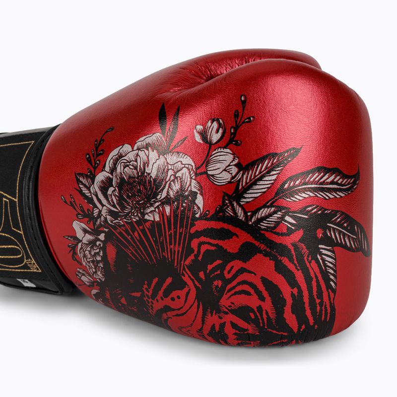Боксерські рукавички Fairtex Golden Jubilee червоні 5