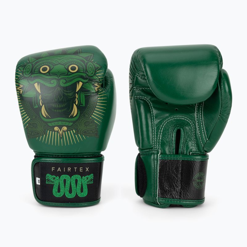 Боксерські рукавички Fairtex X Tom Atencio Boxing Resurrection зелені