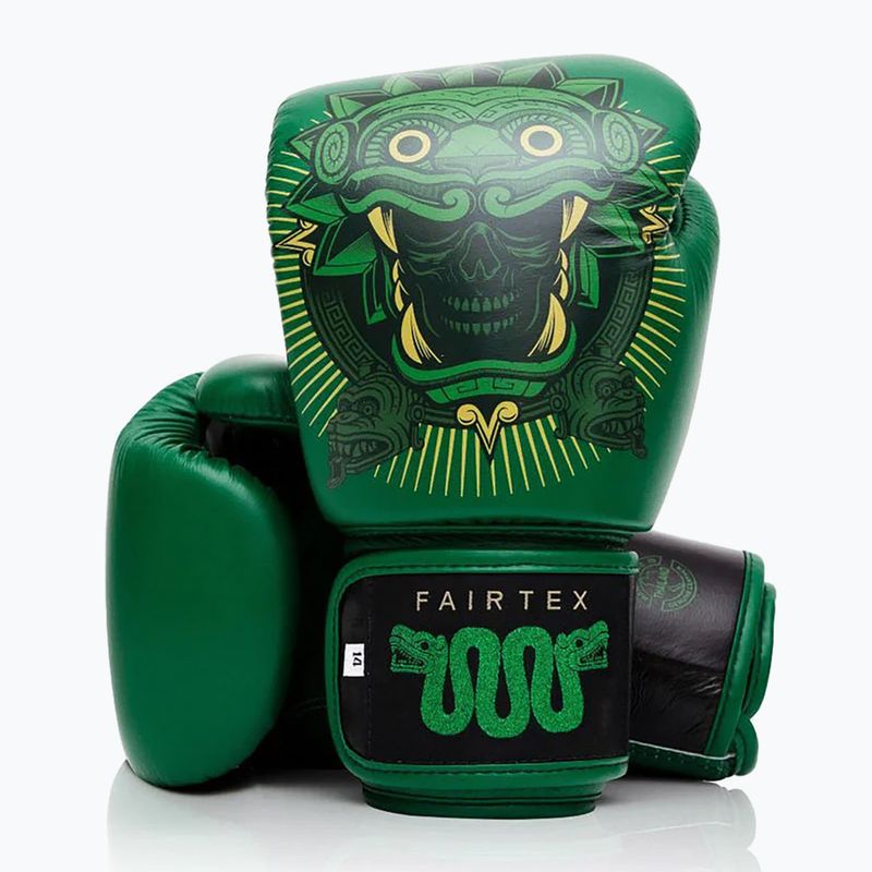 Боксерські рукавички Fairtex X Tom Atencio Boxing Resurrection зелені 4