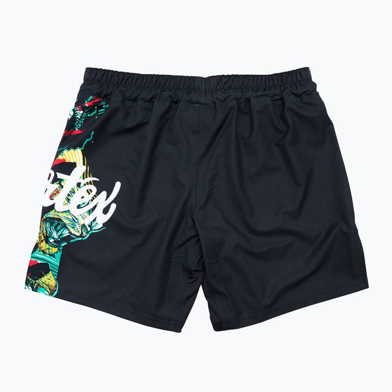 Тренувальні шорти Fairtex MMA Fightshort Wild чорні 2