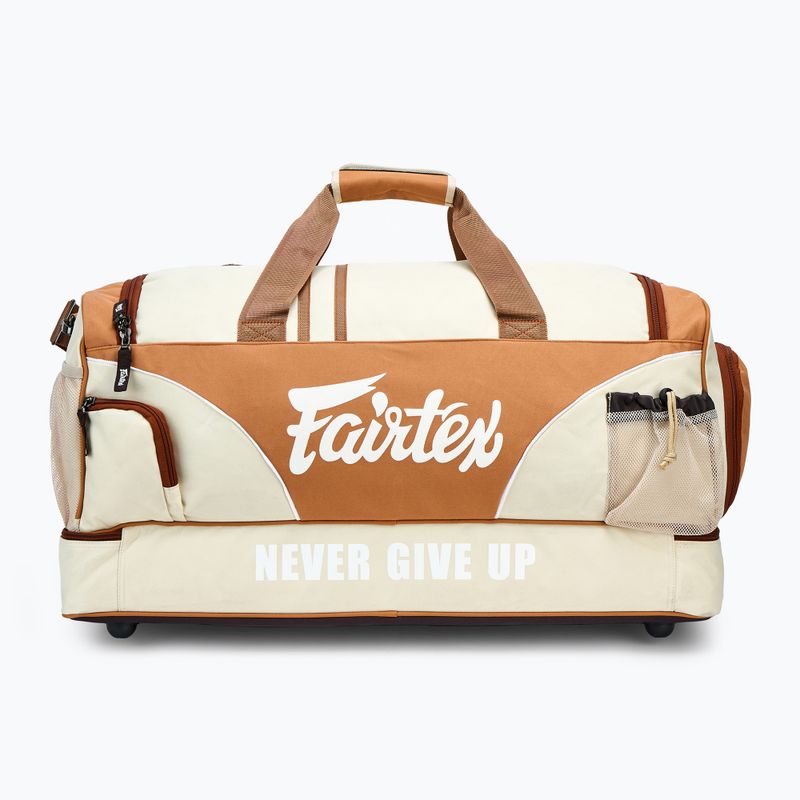 Спортивна сумка Fairtex хакі/помаранчева