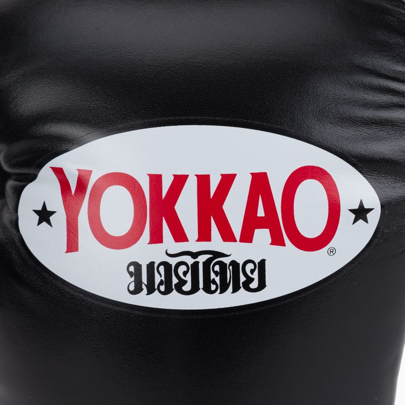 Рукавиці боксерські YOKKAO Matrix чорні BYGL-X-1 5