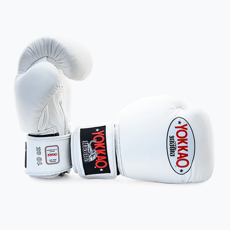 Рукавиці боксерські чоловічі YOKKAO Matrix white 9