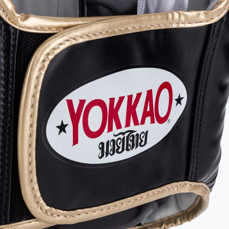 Шолом для бойових видів спорту YOKKAO Training Headguard чорний HYGL-1-1 3