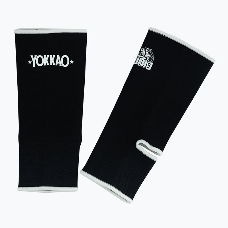 Захист гомілковостопного суглоба чоловічий YOKKAO Muay Thai black 3