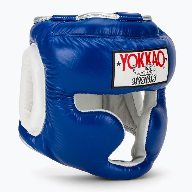 Шолом боксерський чоловічий YOKKAO Training blue