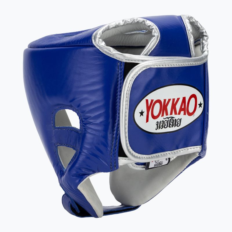 Шолом боксерський YOKKAO Competition blue 3