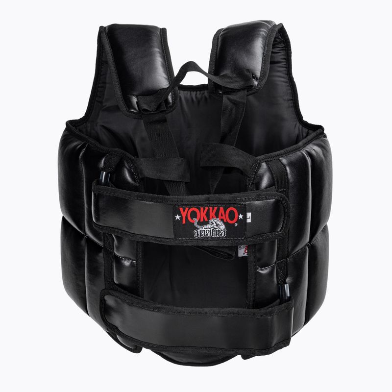 Протектор боксерський YOKKAO Body Protector чорний YBP-1 2