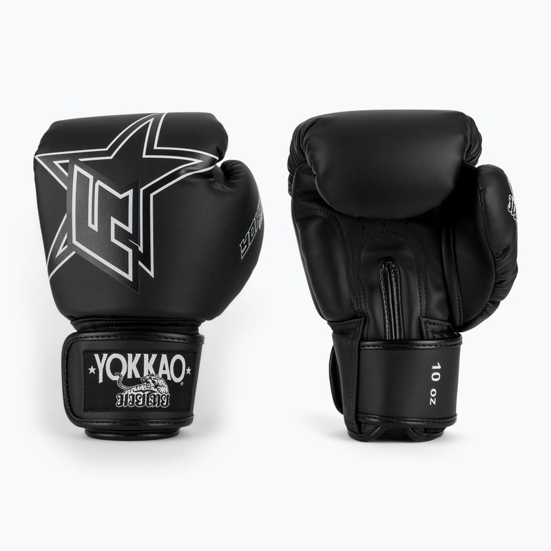Рукавиці боксерські YOKKAO Institution Boxing black