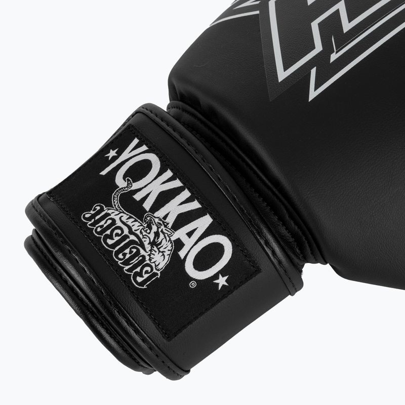Рукавиці боксерські YOKKAO Institution Boxing black 6