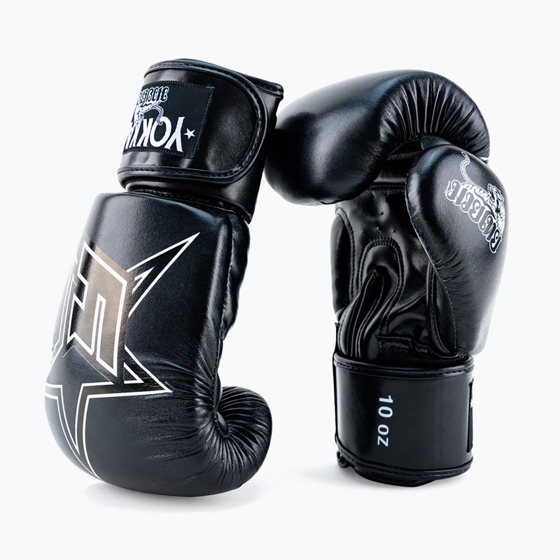 Рукавиці боксерські YOKKAO Institution Boxing black