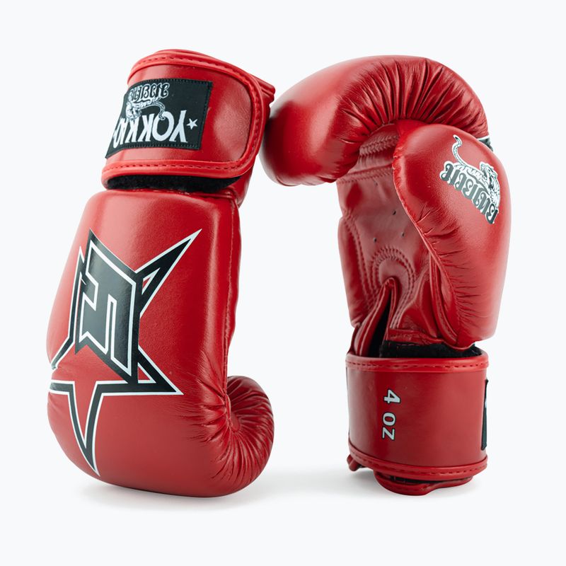 Рукавиці боксерські YOKKAO Institution Boxing red