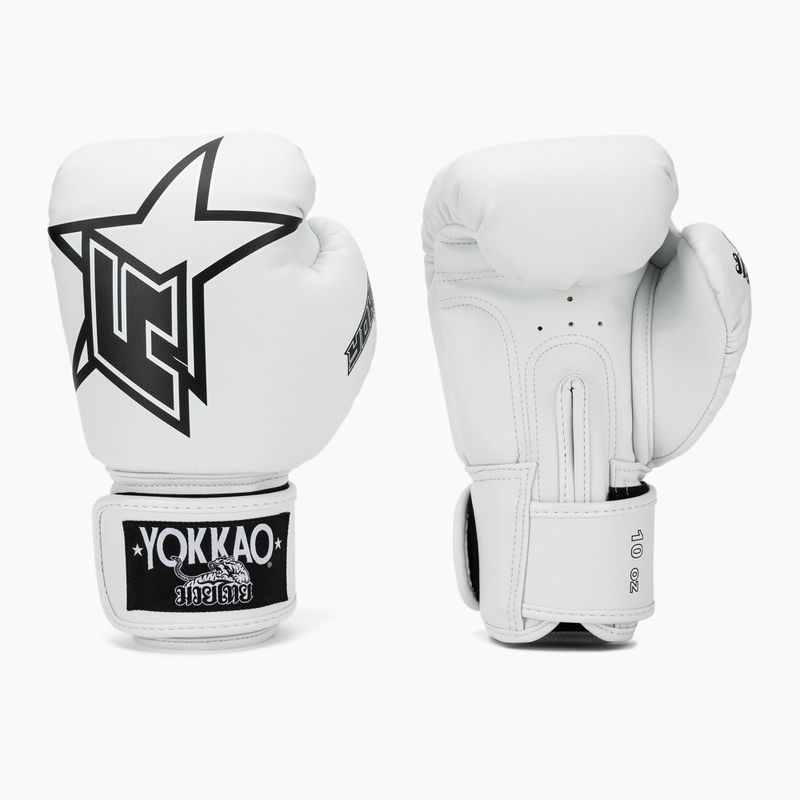 Рукавиці боксерські YOKKAO Institution Boxing white