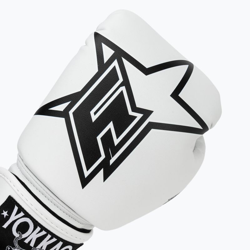 Рукавиці боксерські YOKKAO Institution Boxing white 5