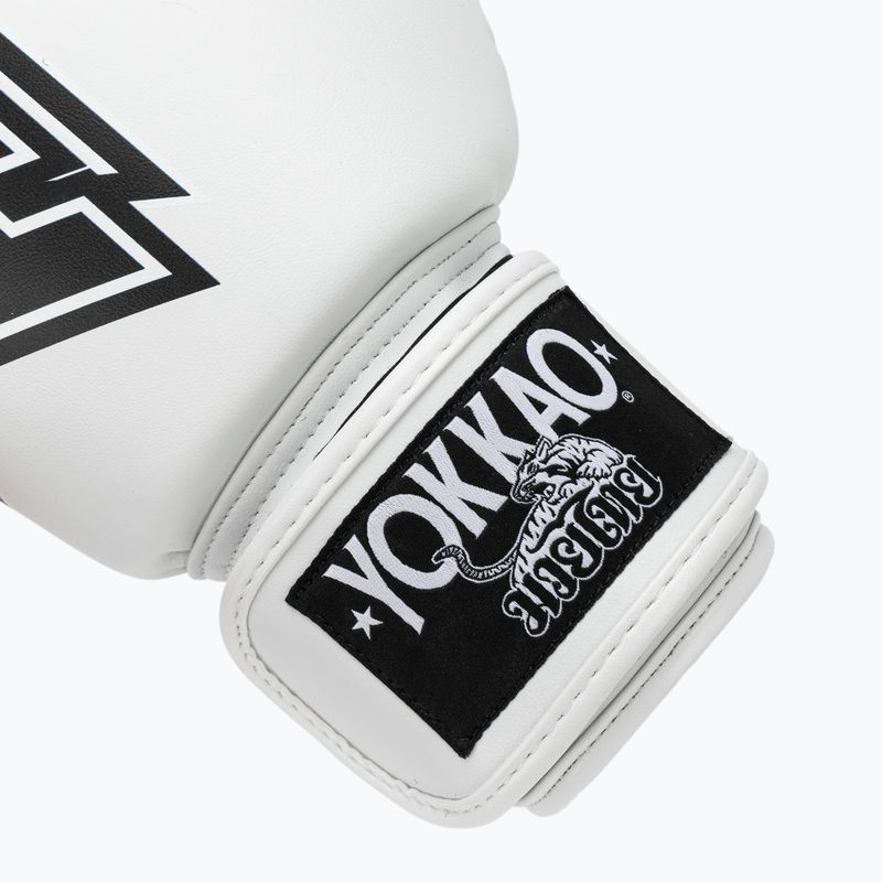 Рукавиці боксерські YOKKAO Institution Boxing white 6