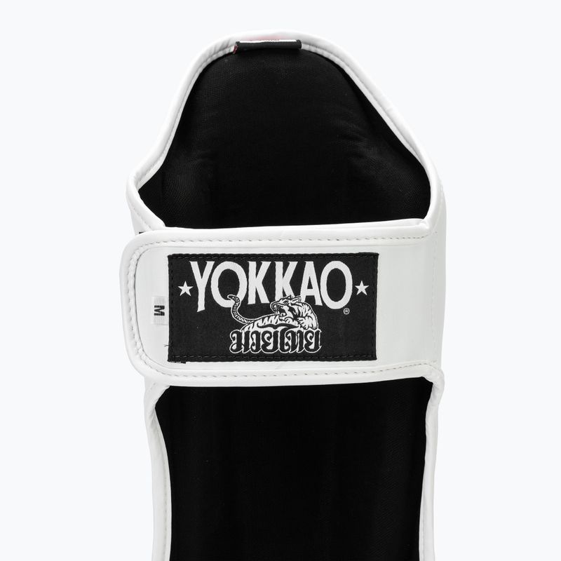 Захист для гомілки та стоп YOKKAO Institution white 7