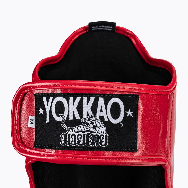 Протектори гомілок YOKKAO Vertical червоні SYGL-VL-2 3