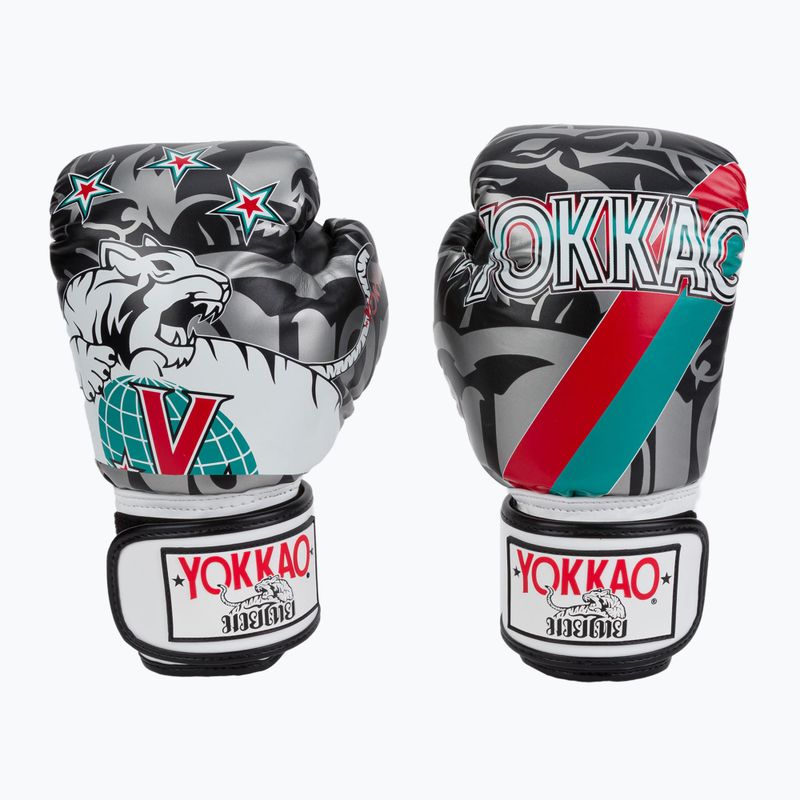 Рукавиці боксерські YOKKAO 90'S чорні BYGL-90-1