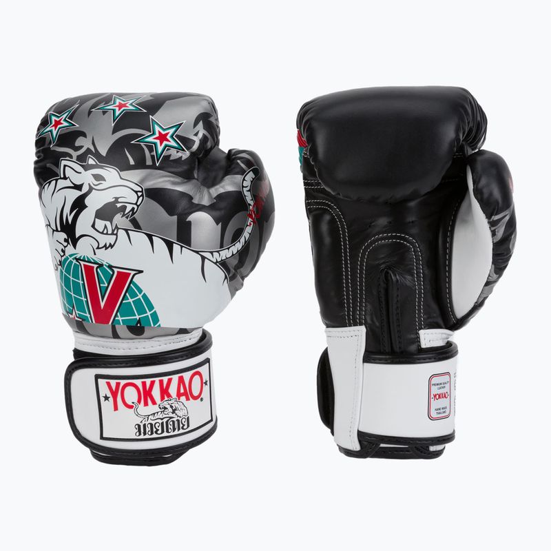 Рукавиці боксерські YOKKAO 90'S чорні BYGL-90-1 3