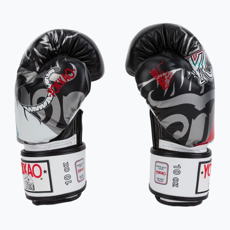 Рукавиці боксерські YOKKAO 90'S чорні BYGL-90-1 4