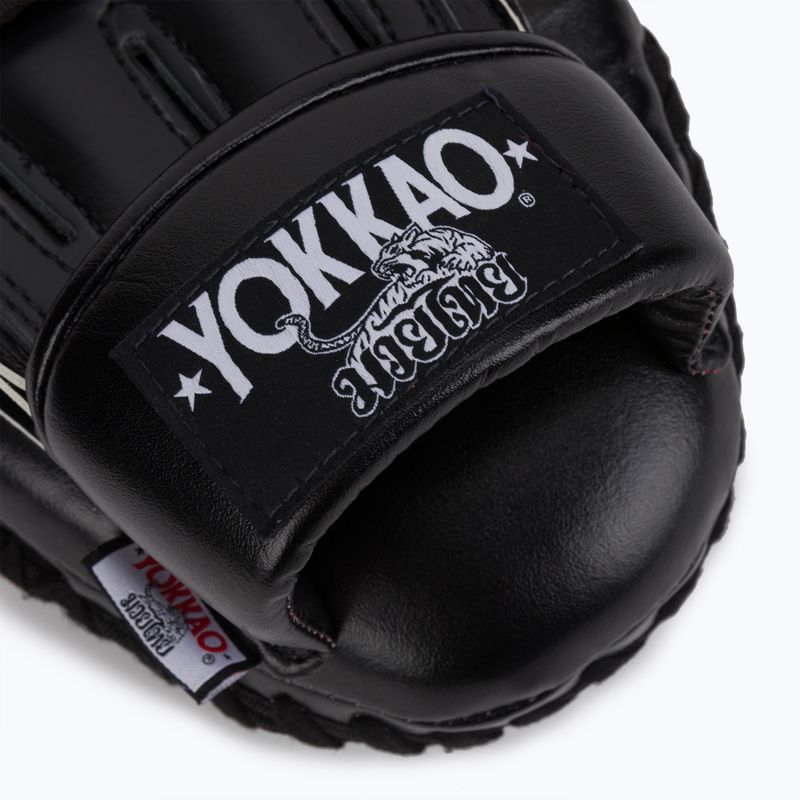 Щитки тренувальні YOKKAO Institution Focus Mitts-Close чорні FYMS-1 4