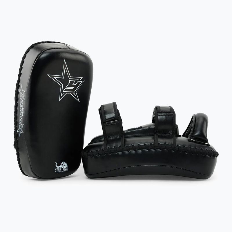 Щитки тренувальні YOKKAO Institution Kick Pads чорні KYKS-1 3