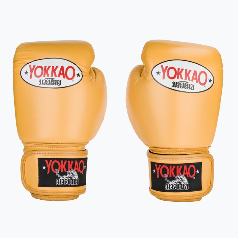 Рукавиці боксерські чоловічі YOKKAO Matrix mango 2