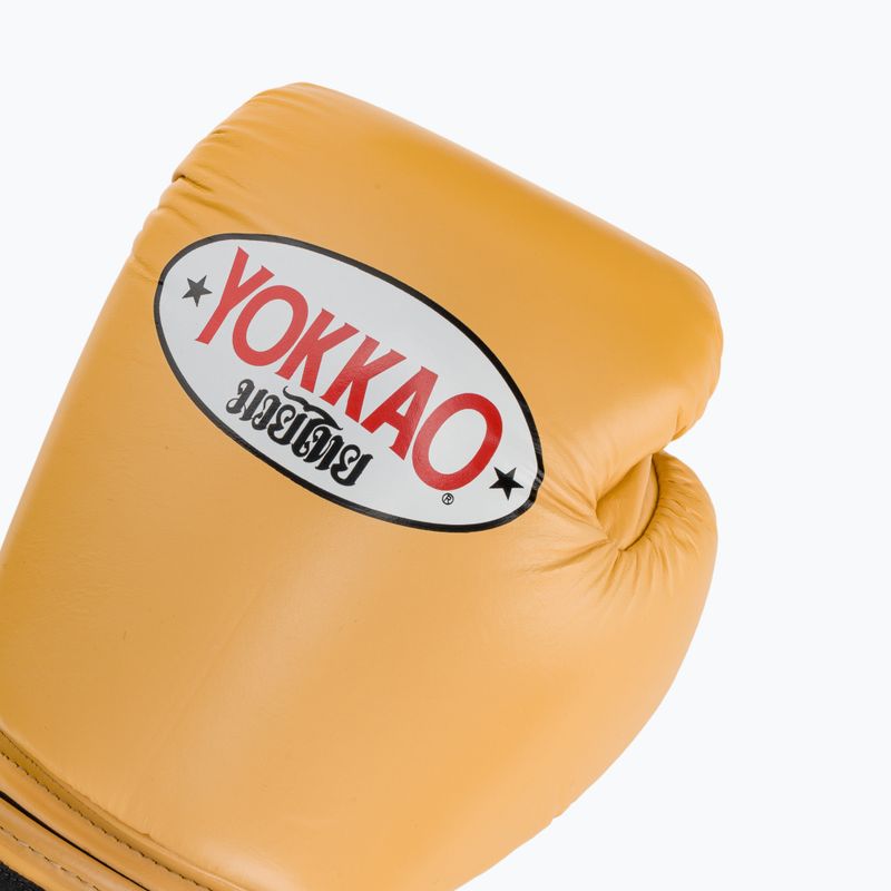 Рукавиці боксерські чоловічі YOKKAO Matrix mango 5