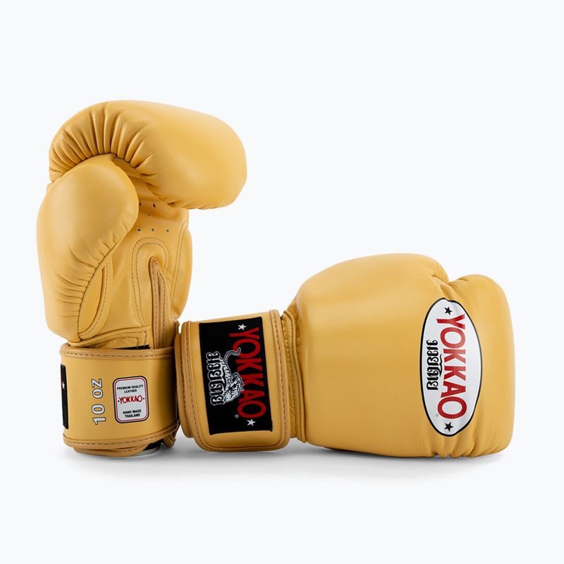 Рукавиці боксерські чоловічі YOKKAO Matrix mango 2