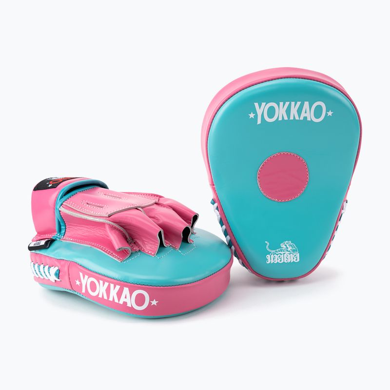 Диск для тренувань YOKKAO Curved 2 шт. hot pink/island 2
