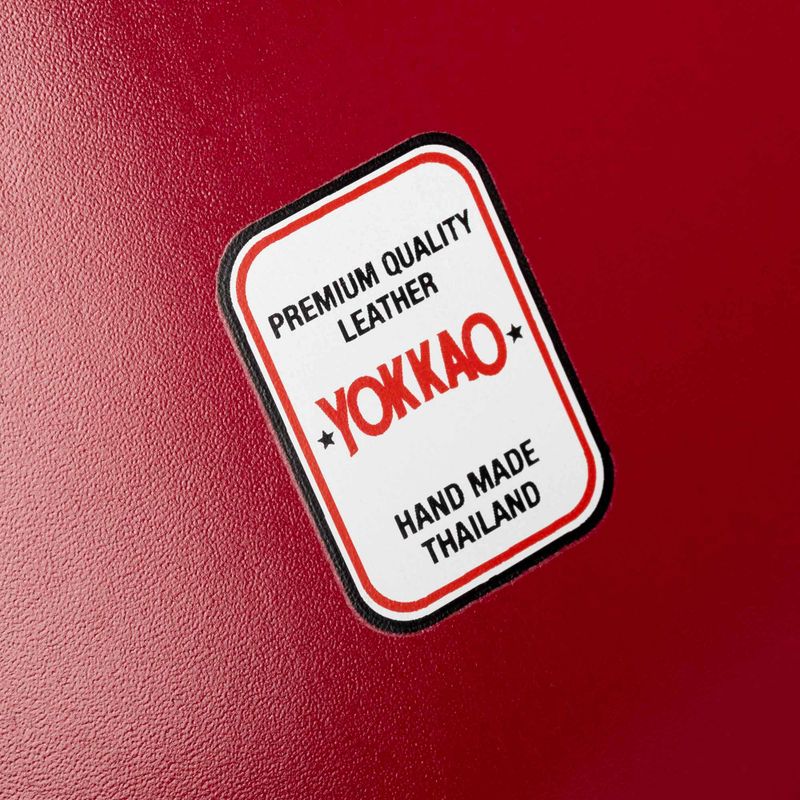 Пояс для тренування ударів YOKKAO червоно-жовтий BYPL-21 5