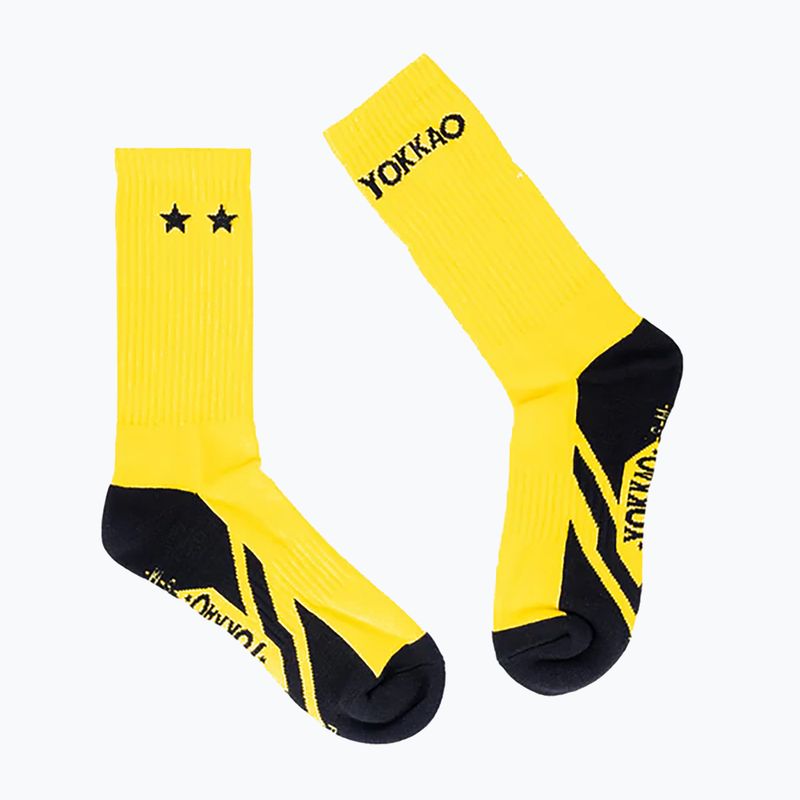 Шкарпетки чоловічі YOKKAO Classic yellow 3