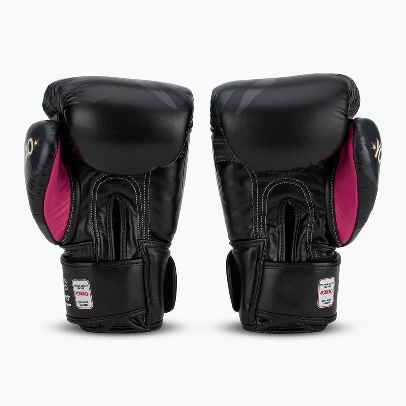 Рукавиці боксерські чоловічі YOKKAO Primate black 3