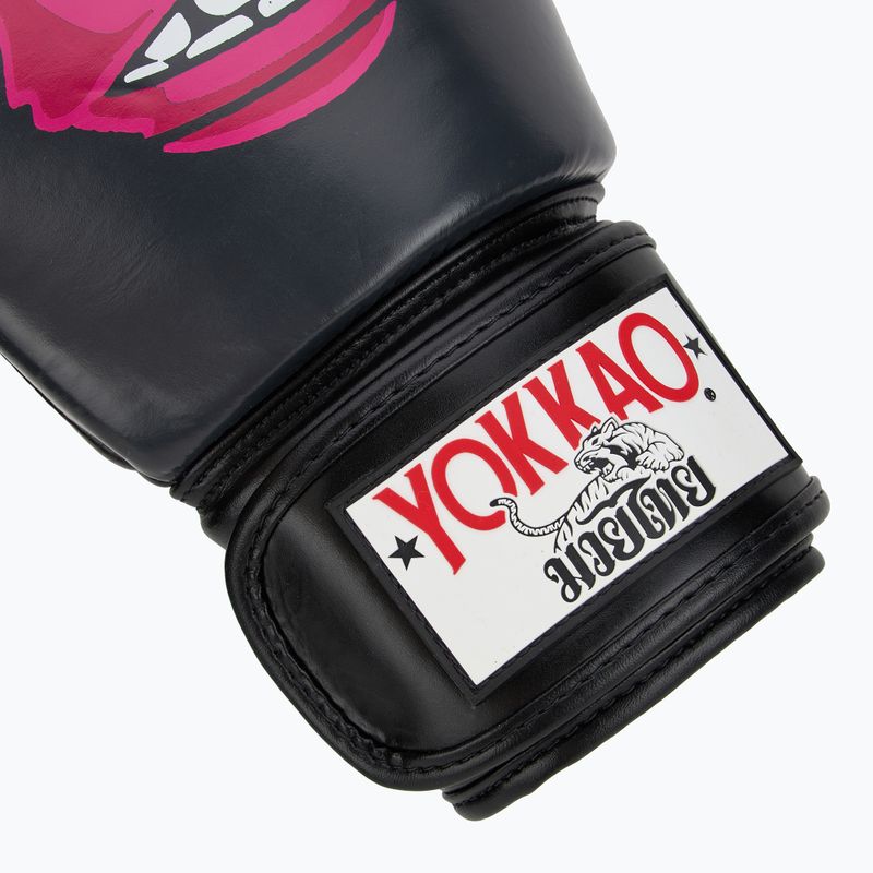 Рукавиці боксерські чоловічі YOKKAO Primate black 6