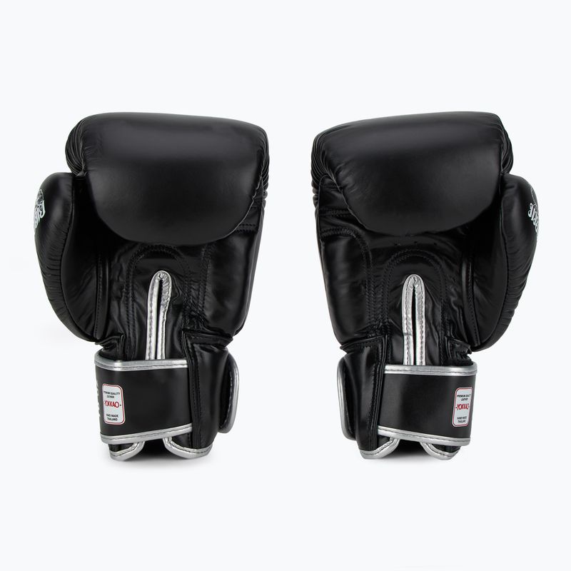 Рукавиці боксерські чоловічі YOKKAO Stadium black 2