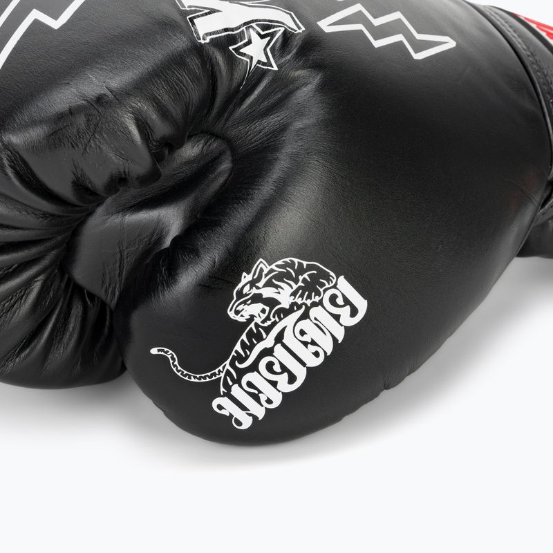Рукавиці боксерські чоловічі YOKKAO Stadium Lace Up black 7