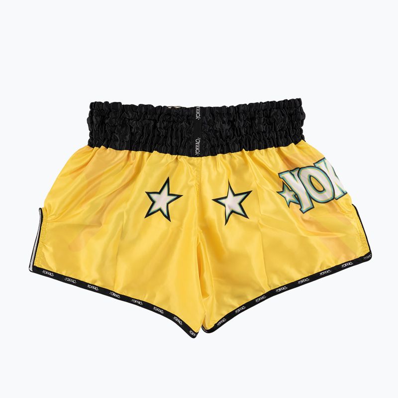 Шорти для тренувань чоловічі YOKKAO Primate CarbonFit yellow 2