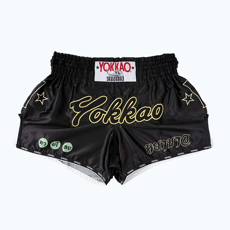 Шорти для тренувань чоловічі YOKKAO Wax CarbonFit black